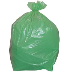 Rifiuti: Sacchi spazzatura verdi extra grandi rotolo 10pz